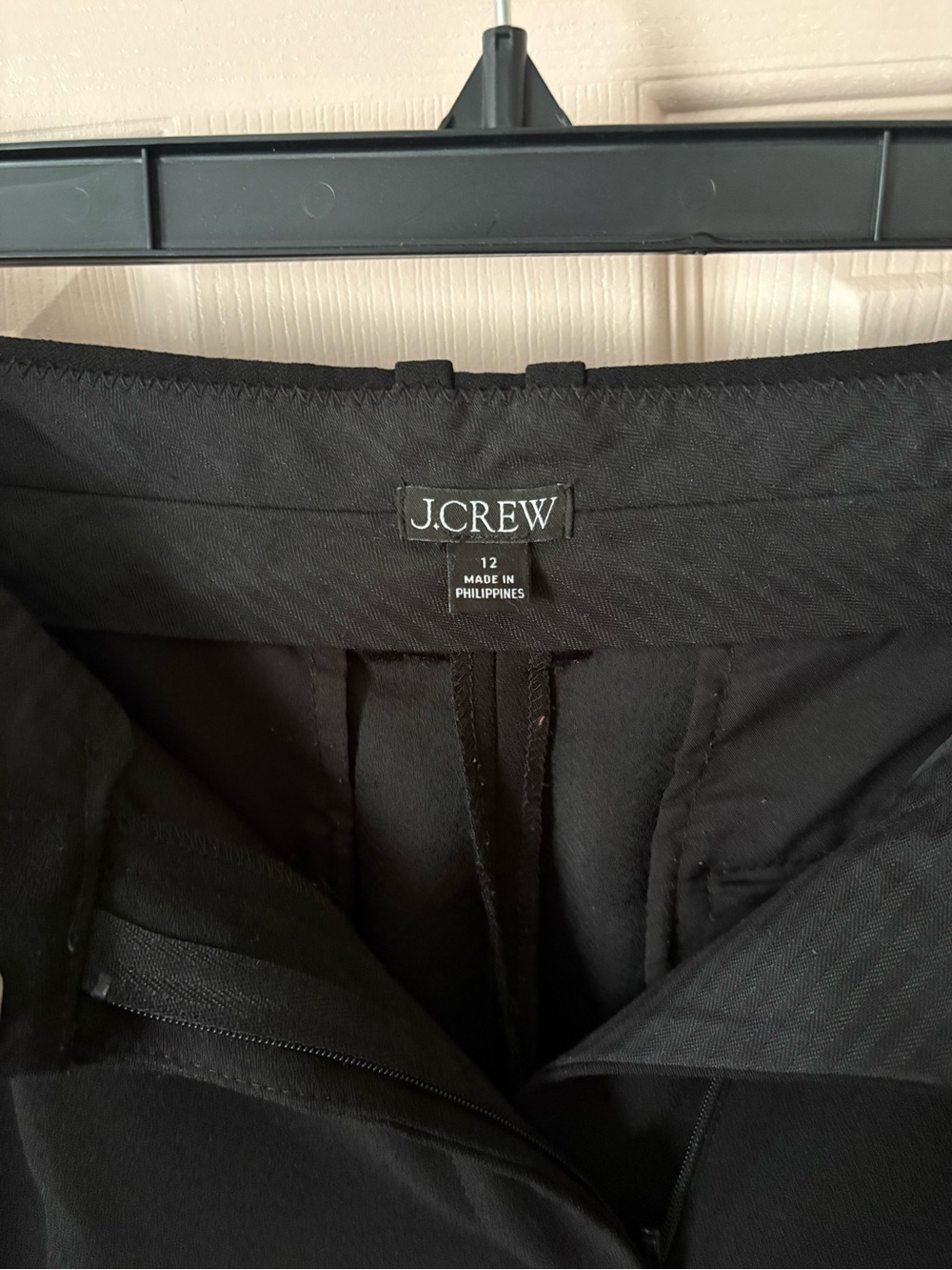 J. Crew Black Women's Pants with Clean Finish